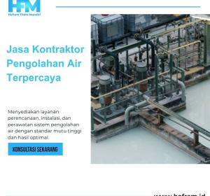 Kontraktor Pengolahan Air Terpercaya